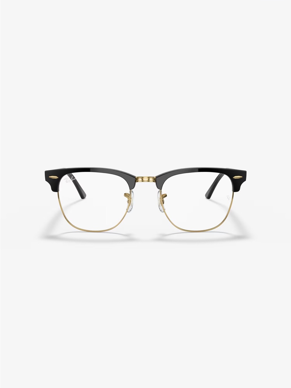 Ray-Ban Clubmaster Glasses in Black and Gold